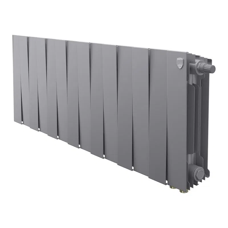 Радиатор PianoForte 300 VDR80 14 секц. биметал. Silver Satin Royal Thermo НС-1506357