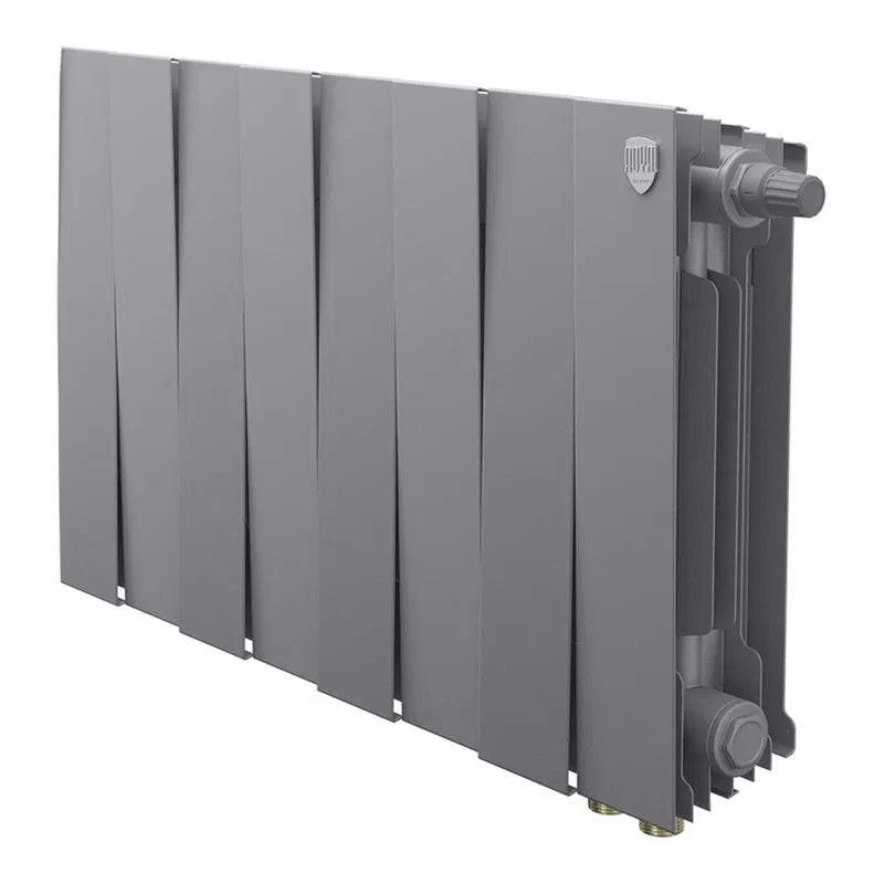 Радиатор PianoForte 300 VDR80 8 секц. биметал. Silver Satin Royal Thermo НС-1506359