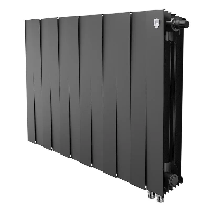 Радиатор PianoForte 500 VDR80 12 секц. биметал. Noir Sable Royal Thermo НС-1506366