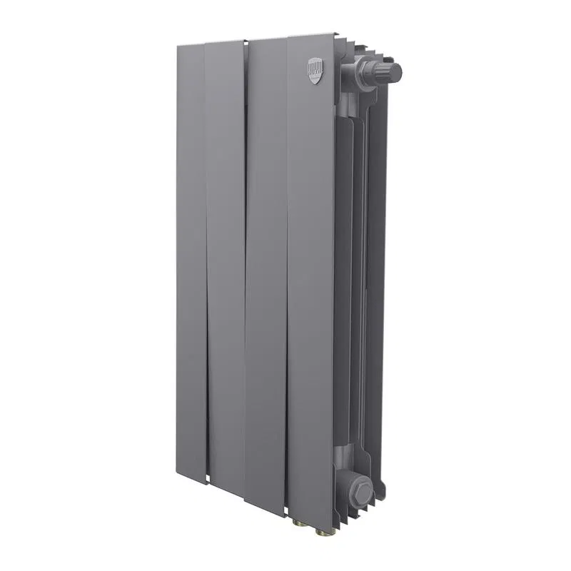 Радиатор PianoForte 500 VDR80 4 секц. биметал. Silver Satin Royal Thermo НС-1506372