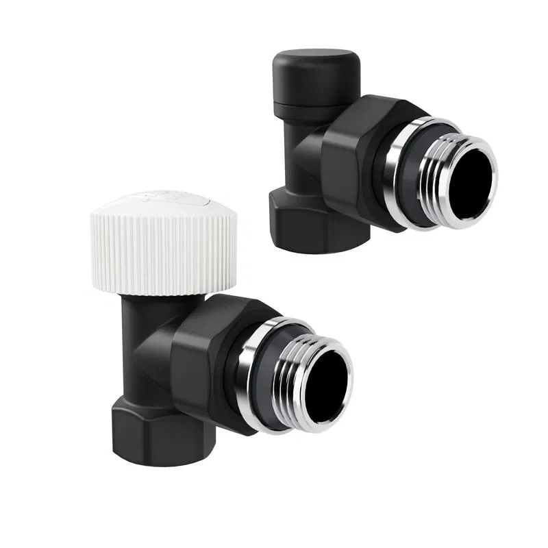 Набор термостатический угловой Design 1/2дюйм М30х1.5 черн. Royal Thermo НС-1640381
