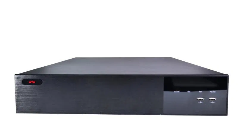 Видеорегистратор сетевой RSI NVR 8K64 640 P BK 32 порта 80Мбит/с non PoE черн. RSi 37400750024