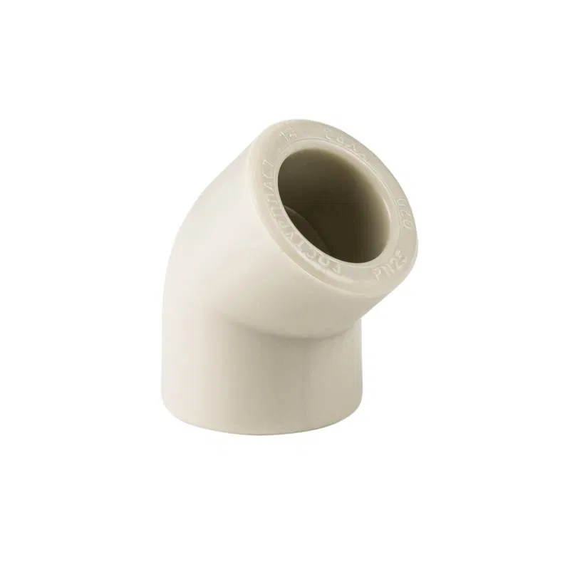 Угольник PPR 63х45 PN25 сер. RTP 11028