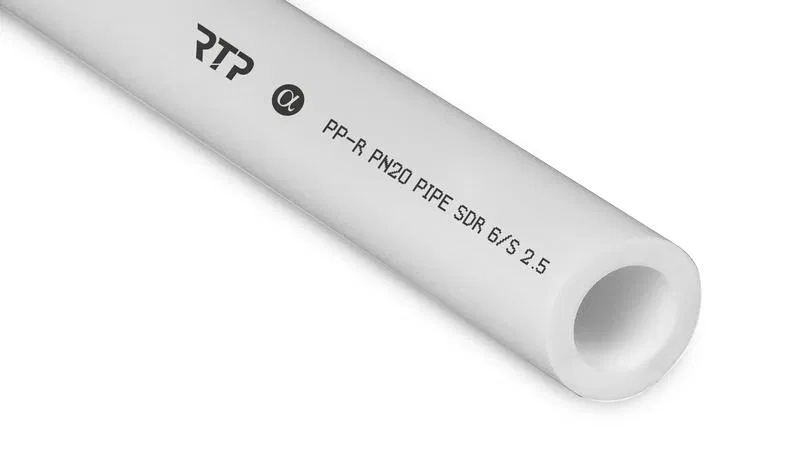 Труба PPR 90х15 PN20 бел. (дл.4м) RTP 15663