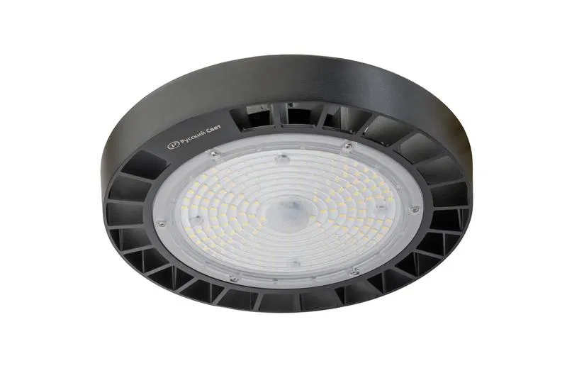 Светильник светодиодный ДСП IB 11 S 100W W 850 BK 257х257х155мм 100Вт 5000К IP65 High Bay подвесной черн. Русский Свет 16091124343