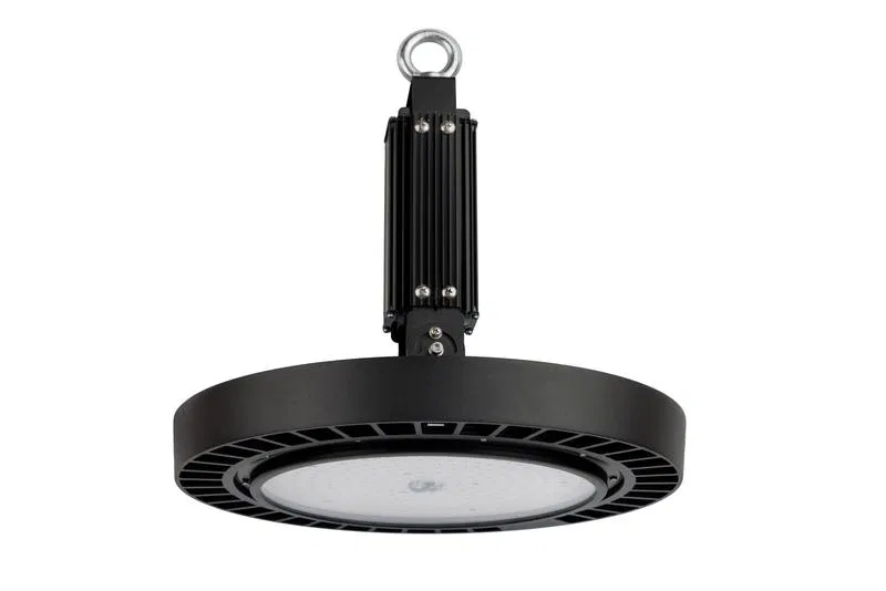 Светильник светодиодный ДСП IB 11 S 150W VW 850 HT BK CL 298х298х156мм 150Вт 5000К IP65 High Bay подвесной с закален. стекл. черн. Русский Свет 16091124365