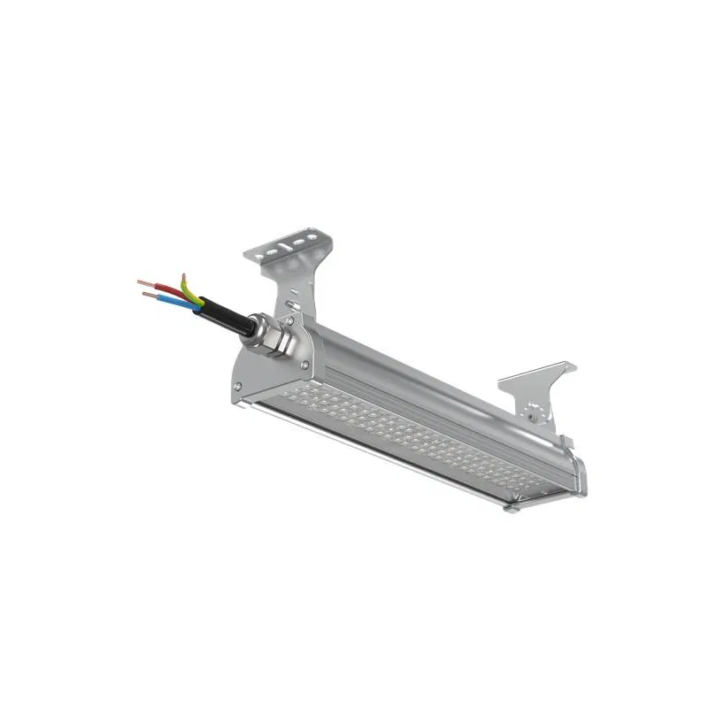 Светильник светодиодный ДСП WP 24 C 30W N 840 L400 SI CL 400х220х190мм 30Вт 4000К IP66 пылевлагозащ. Русский Свет 27072423902