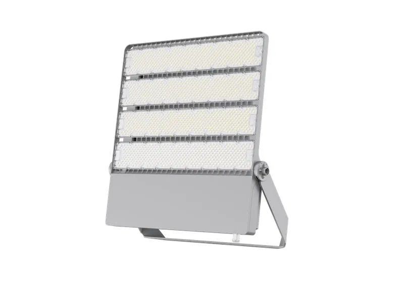 Прожектор светодиодный СДО FL 22 C 800W W 840 GR 589х60х667мм 800Вт 4000К IP66 уличный сер. Русский Свет 30082225207