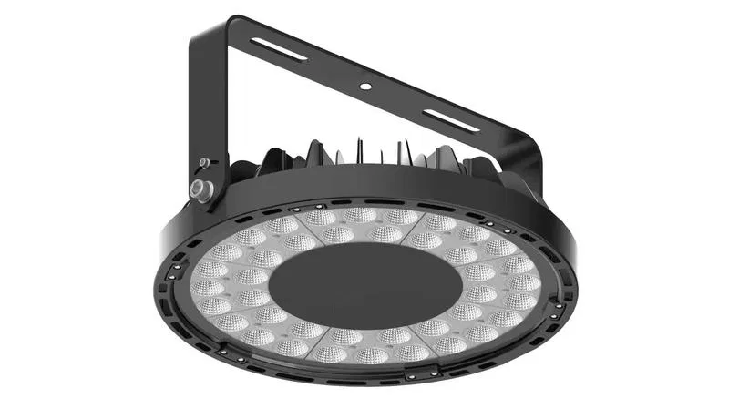 Светильник светодиодный ДСП IB 27 S 150W W 840 CL RD 440х69мм 150Вт 4000К IP66 22000лм High Bay подвесной с закален. стекл. черн. Русский Свет 34092725743