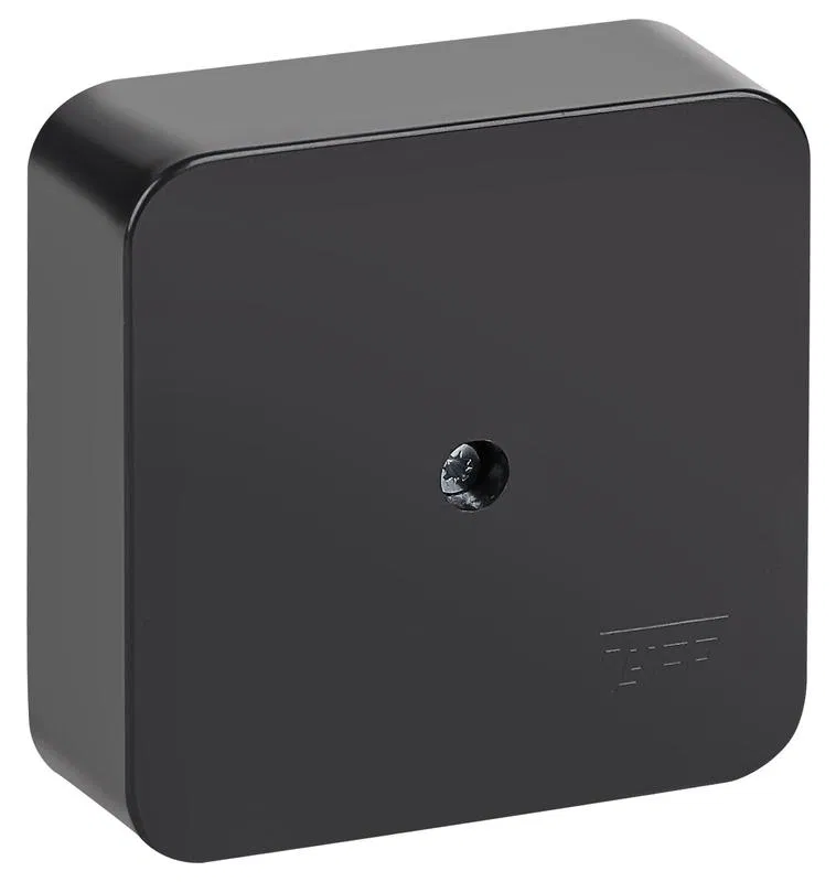 Коробка универсальная Тусо для кабель-каналов 80х80х25мм черн. Ruvinil 65005Ч