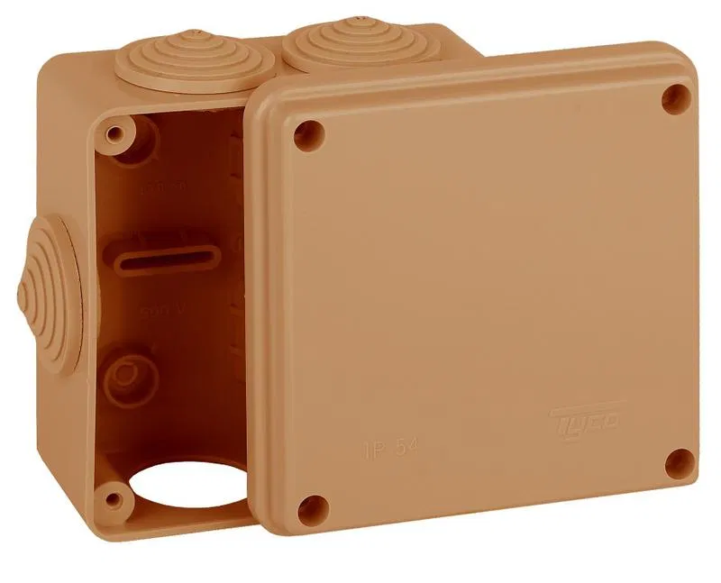 分配电箱 OP 100x100x50mm 6进线 IP54 红 Ruvinil 67050НГ
