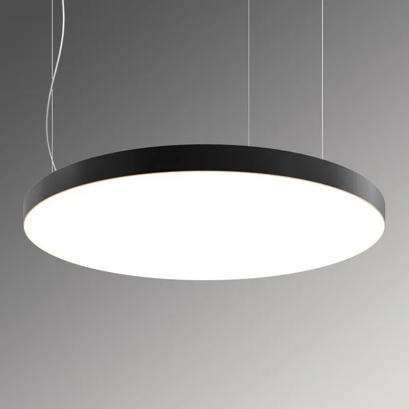 Светильник светодиодный RVE-LBX-RING-SLIM-1000-P 125Вт 4000К 1000х1000х50мм подвесной бел. RVElektro RVE00000723