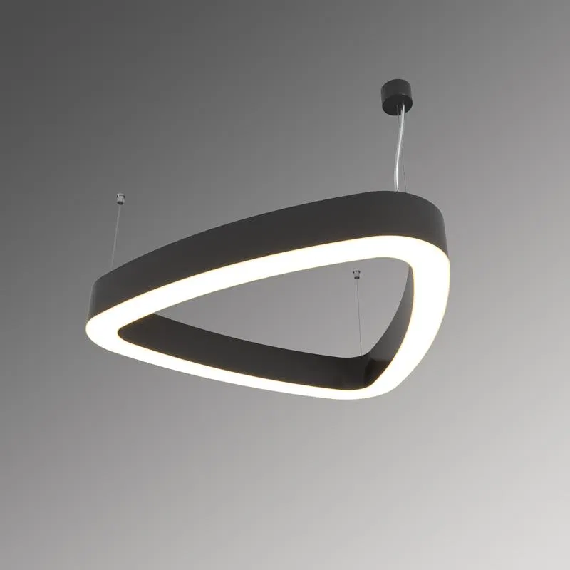 Светильник светодиодный RVE-LBX-HOLE-LITUS-1400-P 112Вт 4000К 1400х1330х70мм подвесной шир. рассеив.=50мм бел. RVElektro RVE00000815