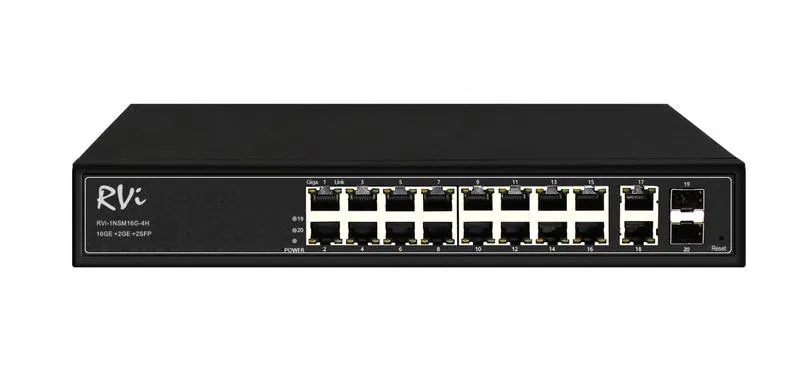 Коммутатор сетевой Rvi RVi-1NSM16G-4H