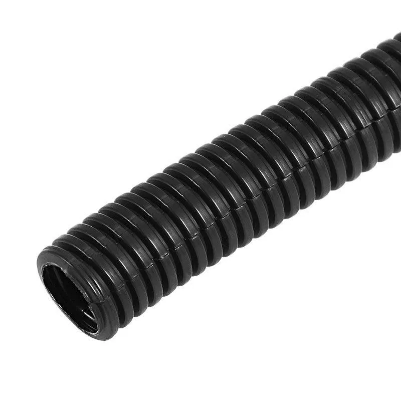 Automotive corrugated PP split pipe d12.7mm black (pkg.50m) SDS 15-1350
