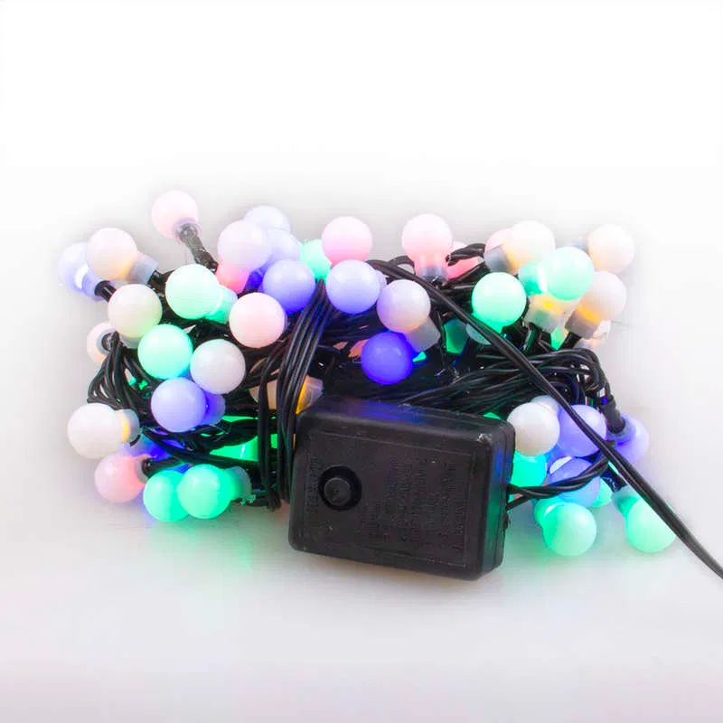 "Colored Balls" Garland LDBL128M-10-C 128 LED. controller 6.4m multi-color SHLights 4610003325015