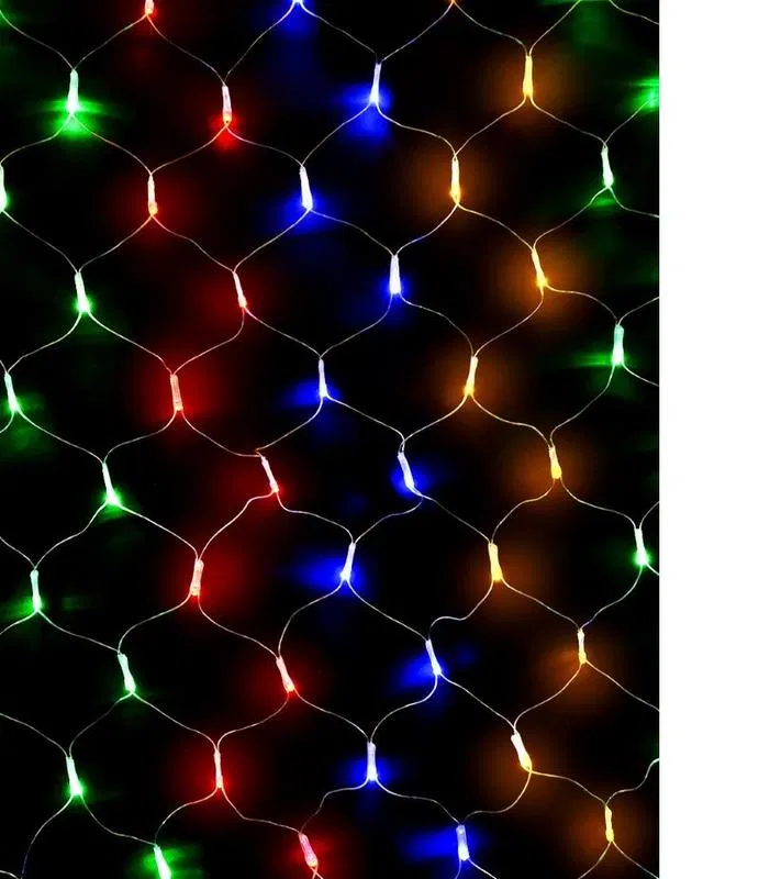 Net Garland NTLD144C-M 1.5x1m 144LED multicolored. IP20 connectable up to 3mod. SHLights 4610003328672