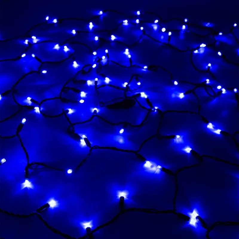 Гирлянда "Нить" 120 LED уличная 12м соед. до 10шт син. SHLights 4690601041968