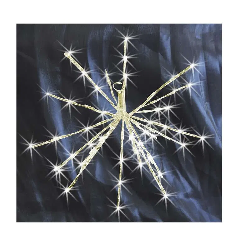 "Еж" 20 LED 灯串 10 枝 x 10cm 电池供电 3хАА 暖白 SHLights 4690601043788
