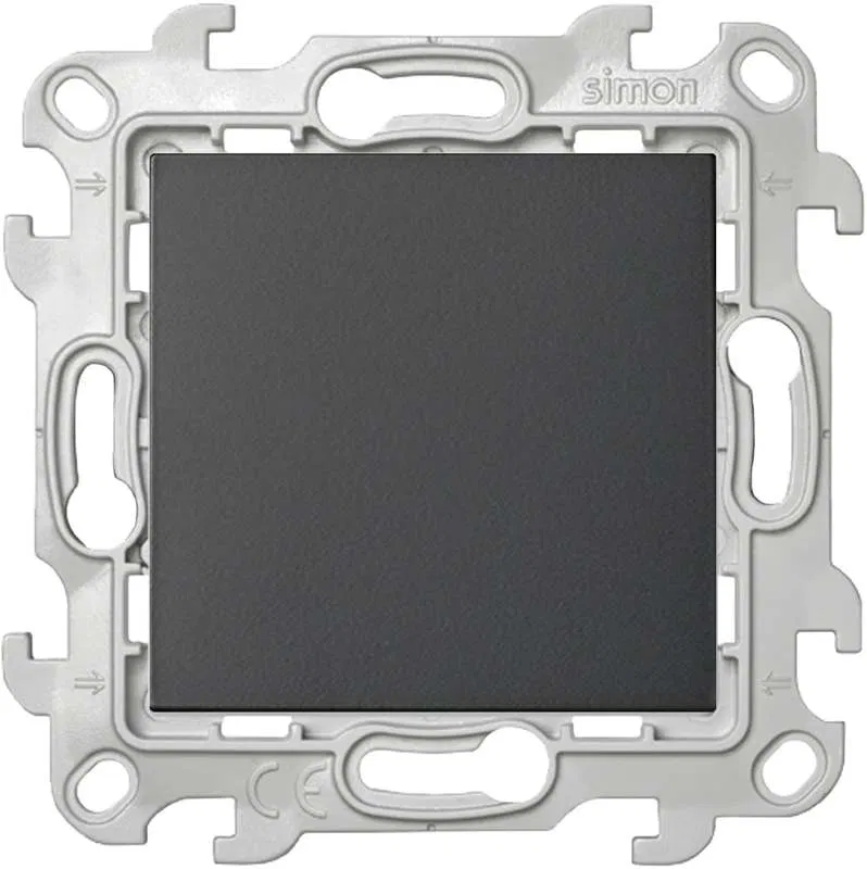 Blanking plate Simon24 graphite 2400800-038