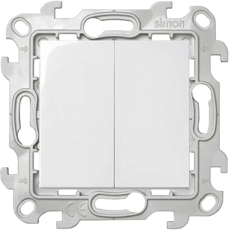 Switch 2-way 1p 2-pos. SP Simon 24 10A IP20 mechanism white Simon 2410397-030