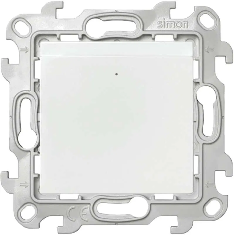 Card switch 1p 2mod. SP Simon 24 2A IP20 mechanism white. Simon 2410526-030
