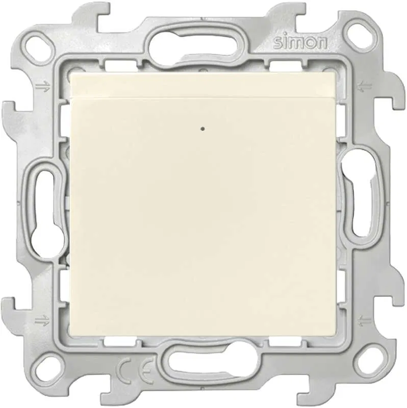 Card switch 1p 2mod. SP Simon 24 2A IP20 mechanism ivory Simon 2410526-031