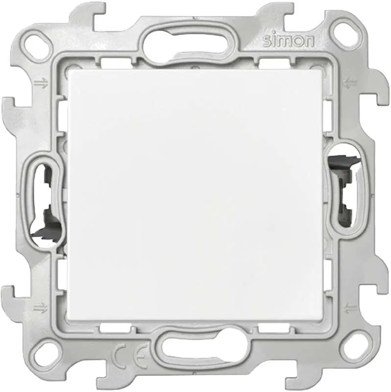 单按钮开关 1-кл. 1п 2мод. SP Simon 24 10A IP20 Push&Go 机构 白色 Simon 2420150-030