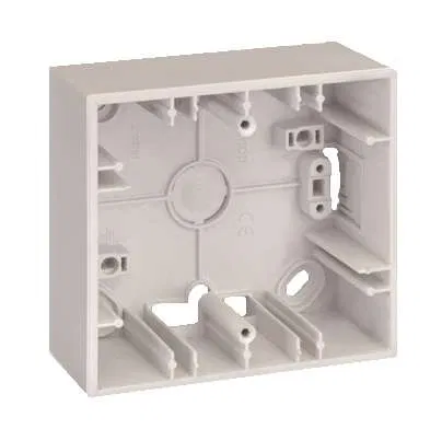 Коробка 1 пост ОП Simon27 86х93х37мм сл. кость 2700751-31 2700751-031