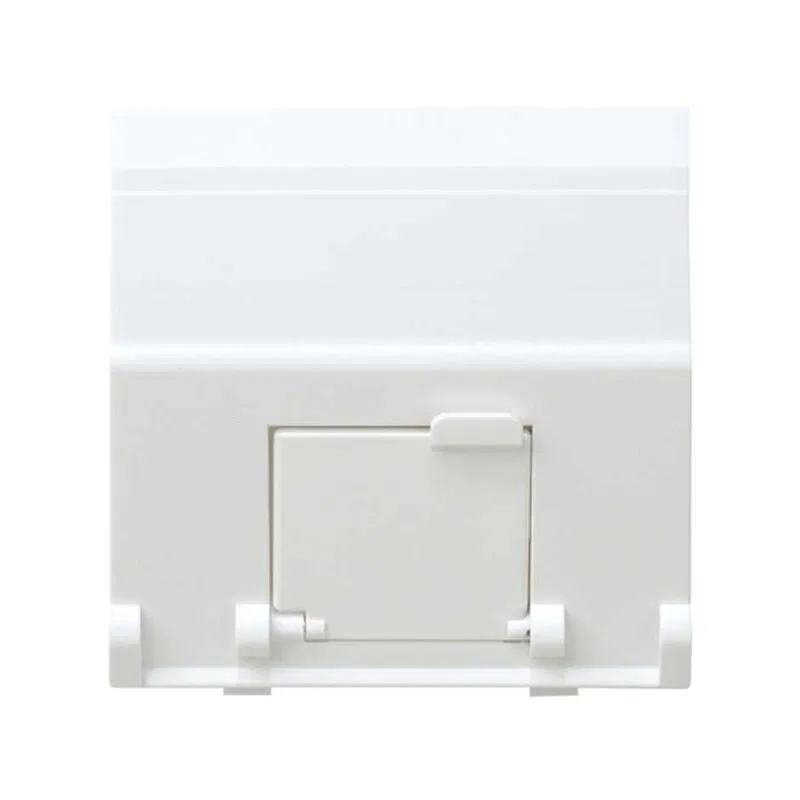 Adapter for 1 RJ45(12) connector angled wide Simon27 white 27081-35
