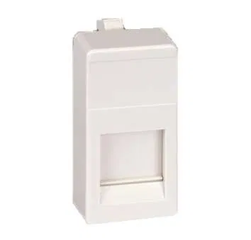 1 RJ45(12) 适配器窄型遮盖板 Simon27 骨骼 27087-31