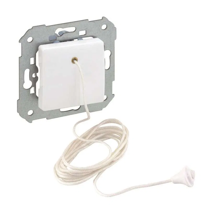 Switch mechanism with cord 10A 230V Simon27 white 27153-65