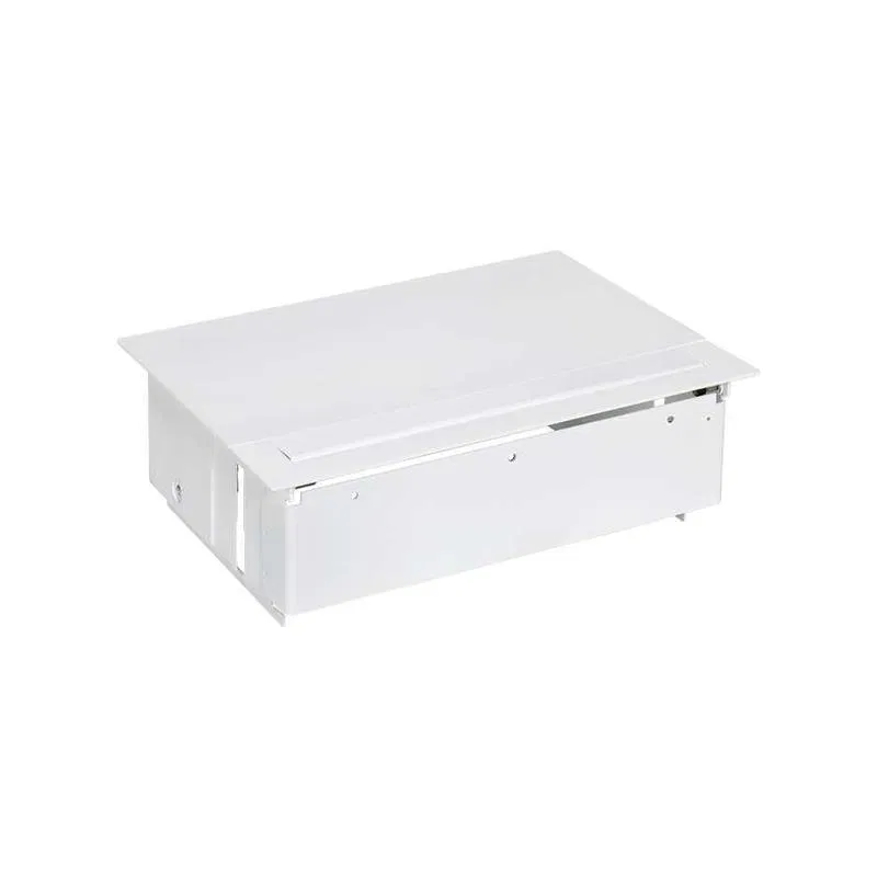 带盖及金属密封圈式嵌入式插座盒 4x2P+E 白色 Simon 400 45404000-130