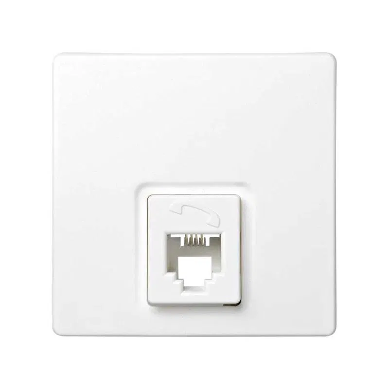 Розетка телефонная ОП Simon73 Loft RJ11 бел. Simon 73480-60