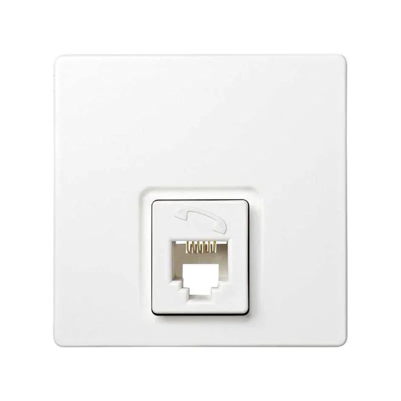 Розетка телефонная ОП Simon73 Loft RJ12 бел. Simon 73481-60