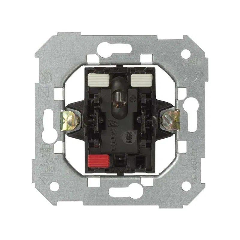 1-way Switch SP Simon 82/82Nature/88 10A IP20 250V with control light mechanism Simon 75102-39
