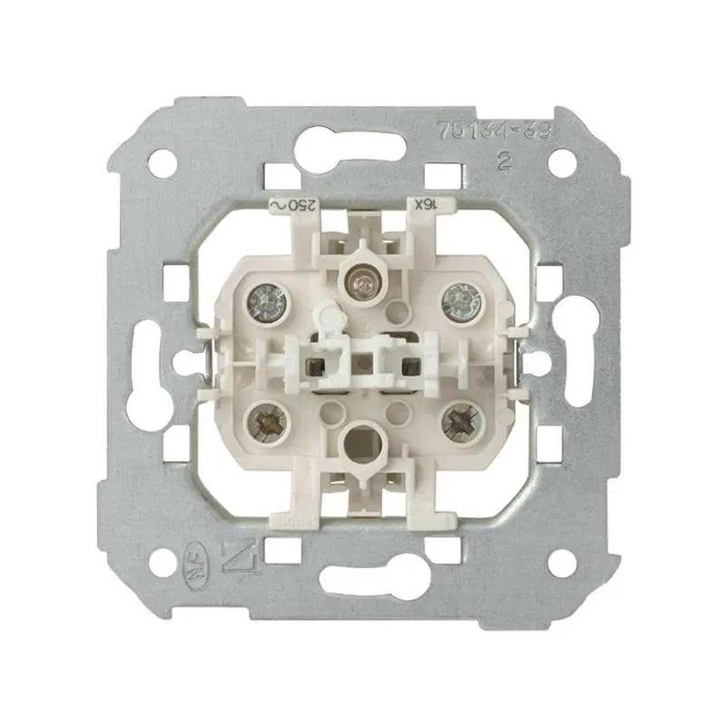 单极双极开关 Simon 82/82Nature/88 10A IP20 250V 带控制指示灯开关组件 Simon 75134-39