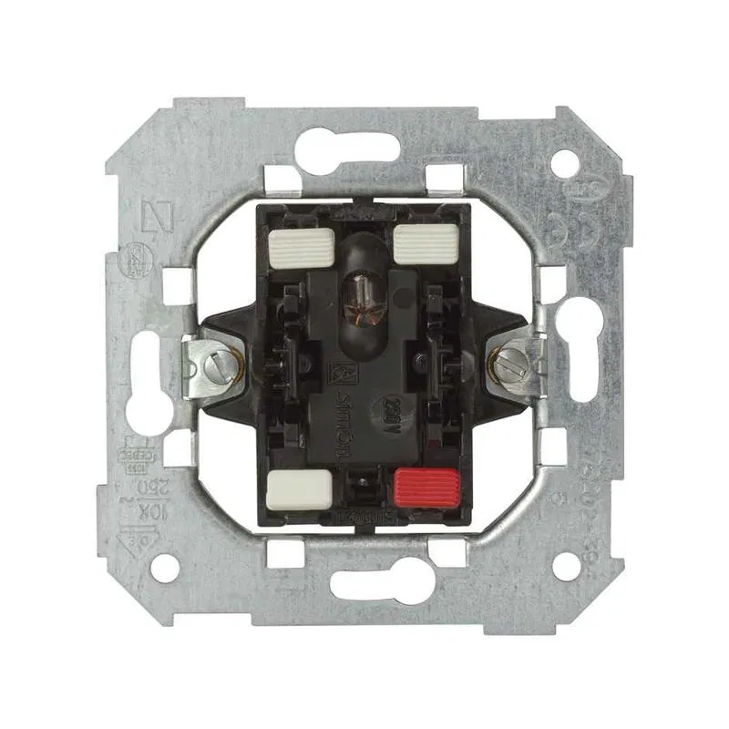 单控转换开关 SP Simon 82 10A IP20 带灯开关组件 Simon 75202-39