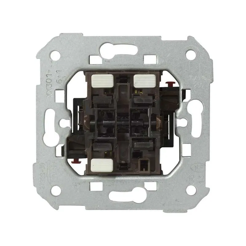 单控单向转换开关 SP Simon 82/82Nature/88 10A IP20 250V + 按键式按钮开关 机构 Simon 75301-39