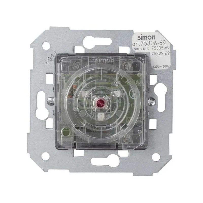 1-way push button switch SP Simon 82/82Nature/88 10A IP20 with blue backlight additional to 75305 75315 75322-69 mechanism Simon 75306-69