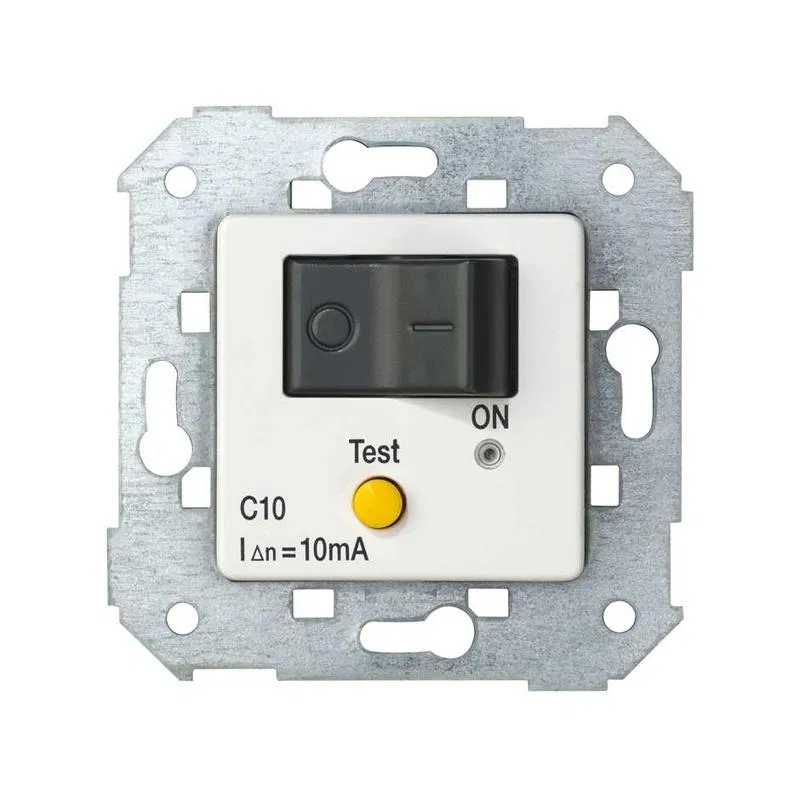 Residual current circuit breaker 1-pole 2p SP Simon 27/82/82Nature/88 10A IP20 230V 10AX mechanism white Simon 75416-30
