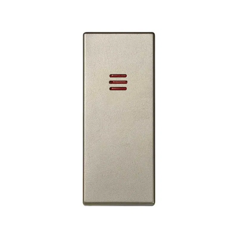 Клавиша узкая с индикатором для 75201; 75253; 75150-69 Simon82 Centralizations шампань 82011-64