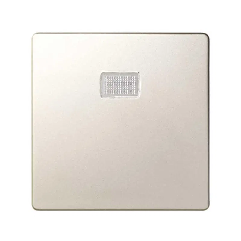 Simon82/82Nature champagne rocker switch with icon 82013-34