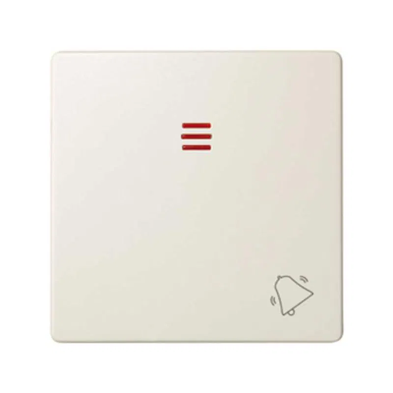 Key with "bell" pictogram for 75160-39 Simon82/82Nature light bone 82015-31