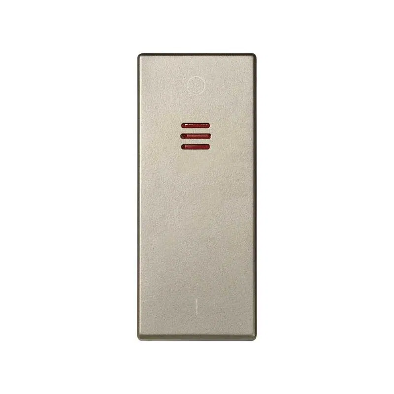 Клавиша узкая с индикатором для 75134-69 Simon82 Centralizations шампань 82032-64