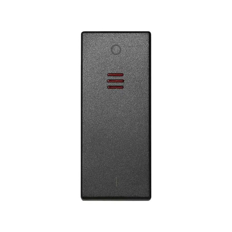 Клавиша узкая с индикатором для 75134-69 Simon82 Centralizations графит 82032-68