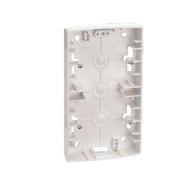 Коробка наружной установки 2-м 89х158х37мм Simon82 графит 82761-38