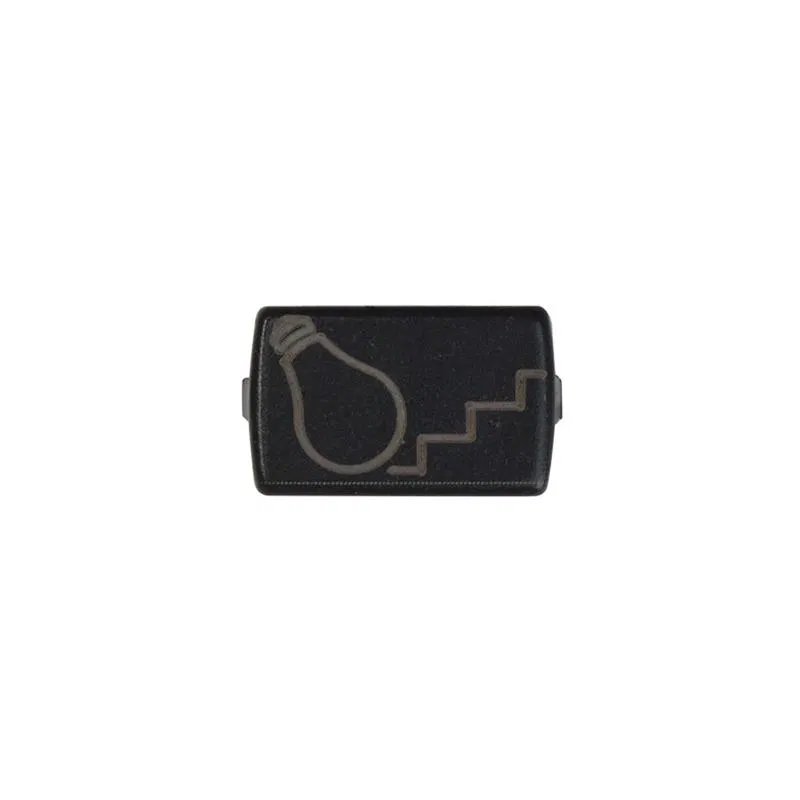 Switch with "light on stairs" pictogram Simon82/82Nature graphite 82982-61
