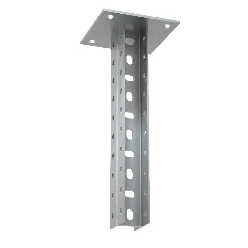 Universal double reinforced ceiling rack L500 2UPTU500 KM LO8243 KM SYSTEM