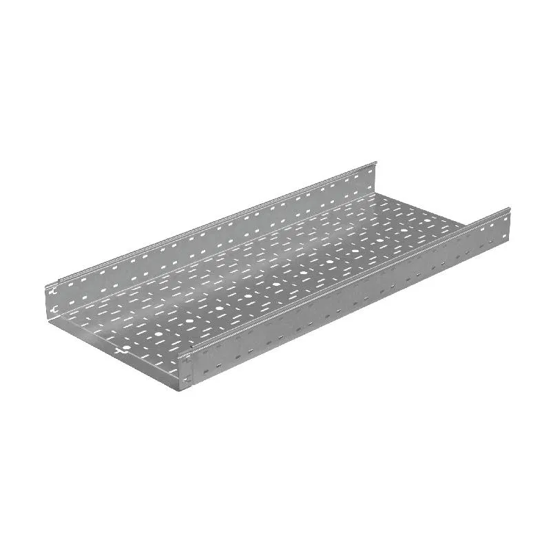 Лоток листовой перфорированный 500х100 L6000 сталь 1.5мм "Быстрый монтаж ПЛЮС" LPplus100-500-1.5-6000 КМ PL12151 СИСТЕМА КМ